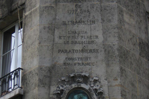 Hôtel de Valentinois Plaque – Franklin Residence